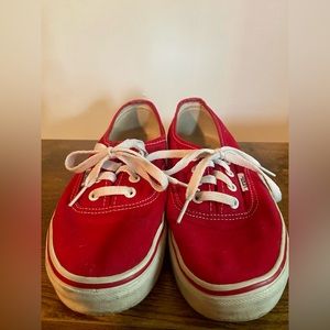 Red Vans